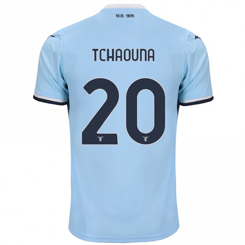 Niño Fútbol Camiseta Loum Tchaouna #20 Azul 1ª Equipación 2024/25