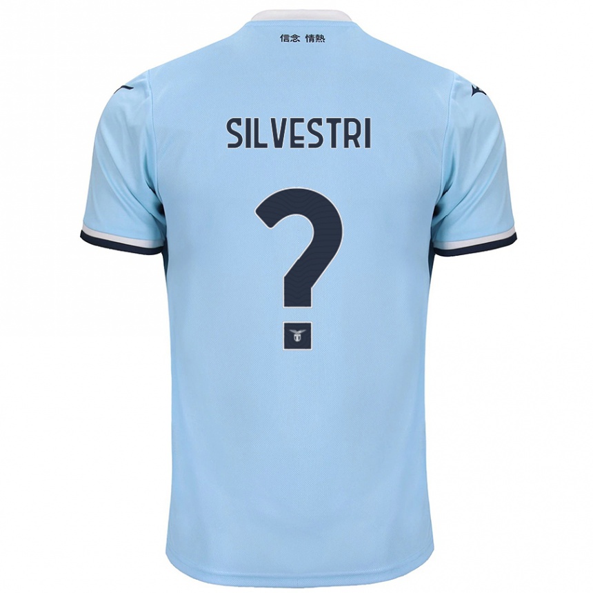 Niño Fútbol Camiseta Thomas Silvestri #0 Azul 1ª Equipación 2024/25