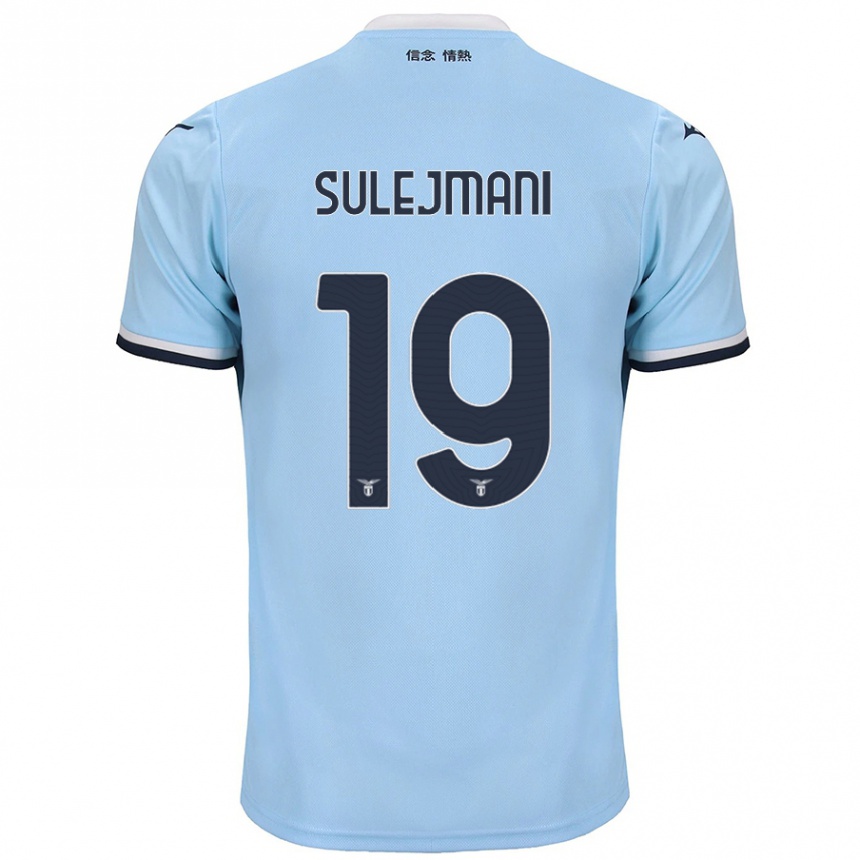 Niño Fútbol Camiseta Flavio Sulejmani #19 Azul 1ª Equipación 2024/25