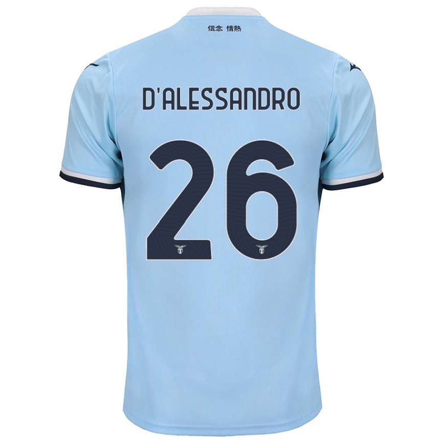 Niño Fútbol Camiseta Mattya D'alessandro #26 Azul 1ª Equipación 2024/25