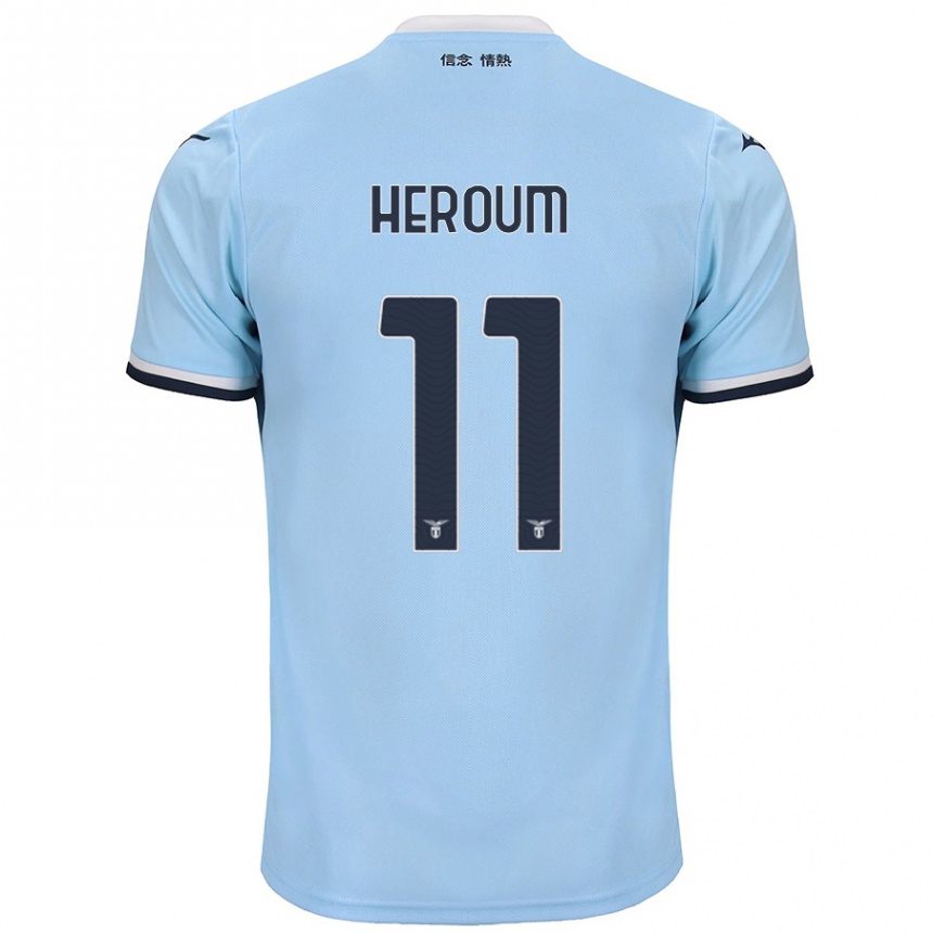 Niño Fútbol Camiseta Nora Heroum #11 Azul 1ª Equipación 2024/25