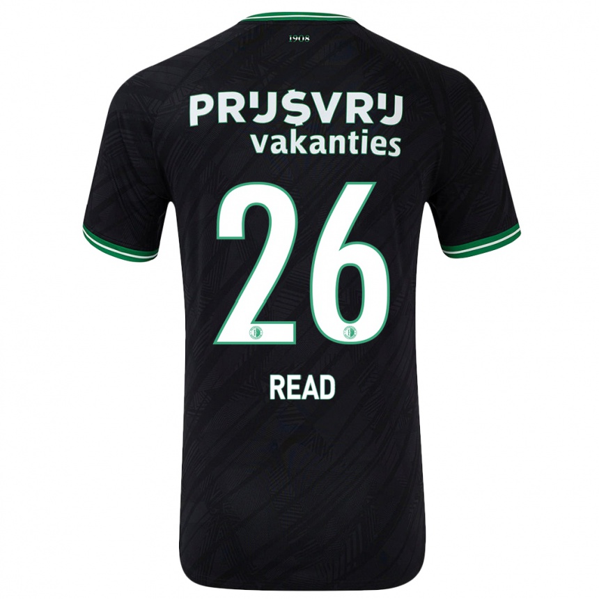 Niño Fútbol Camiseta Givairo Read #26 Negro Verde 2ª Equipación 2024/25