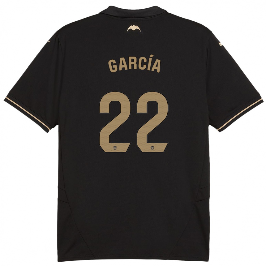 Niño Fútbol Camiseta Azael García #22 Negro 2ª Equipación 2024/25