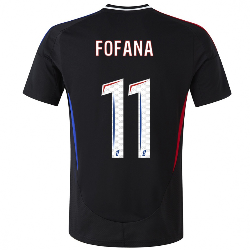 Niño Fútbol Camiseta Malick Fofana #11 Negro 2ª Equipación 2024/25