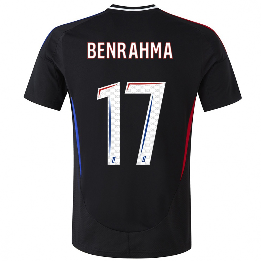 Niño Fútbol Camiseta Saïd Benrahma #17 Negro 2ª Equipación 2024/25