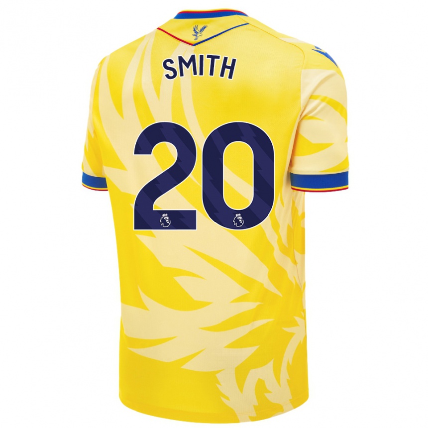 Niño Fútbol Camiseta Hope Smith #20 Amarillo 2ª Equipación 2024/25