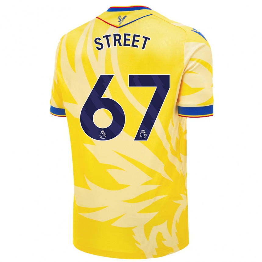 Niño Fútbol Camiseta Rob Street #67 Amarillo 2ª Equipación 2024/25