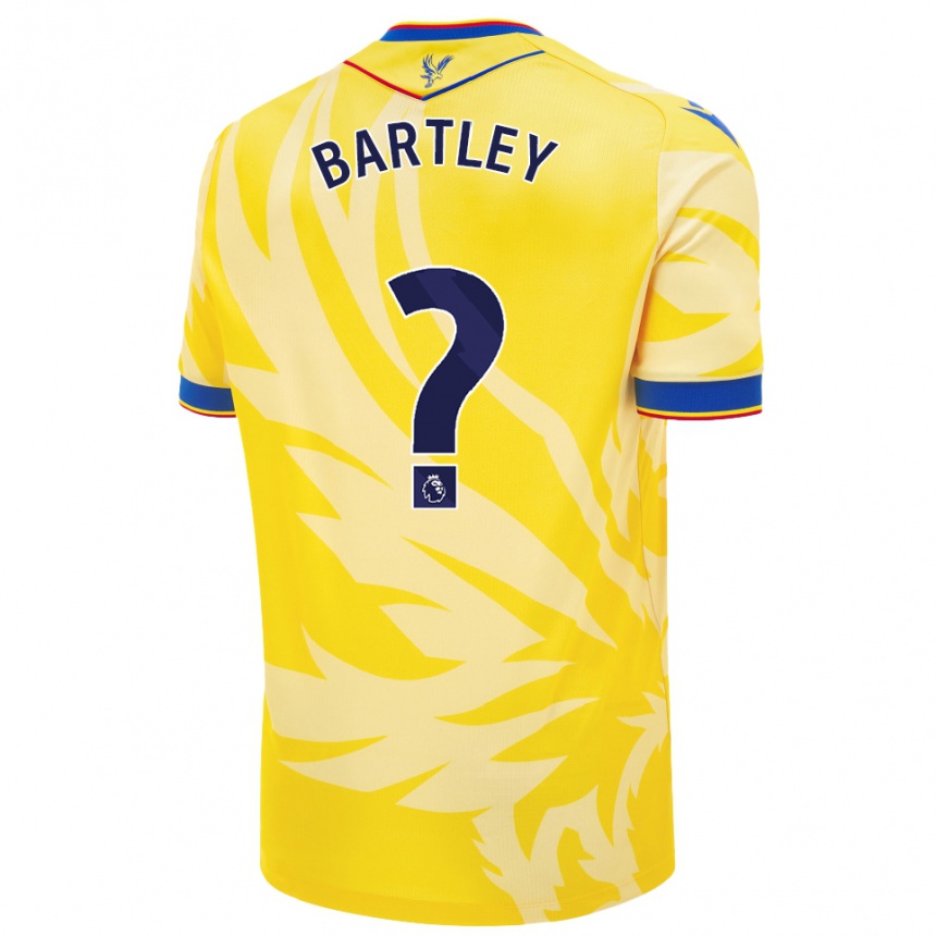 Niño Fútbol Camiseta Ryan Bartley #0 Amarillo 2ª Equipación 2024/25