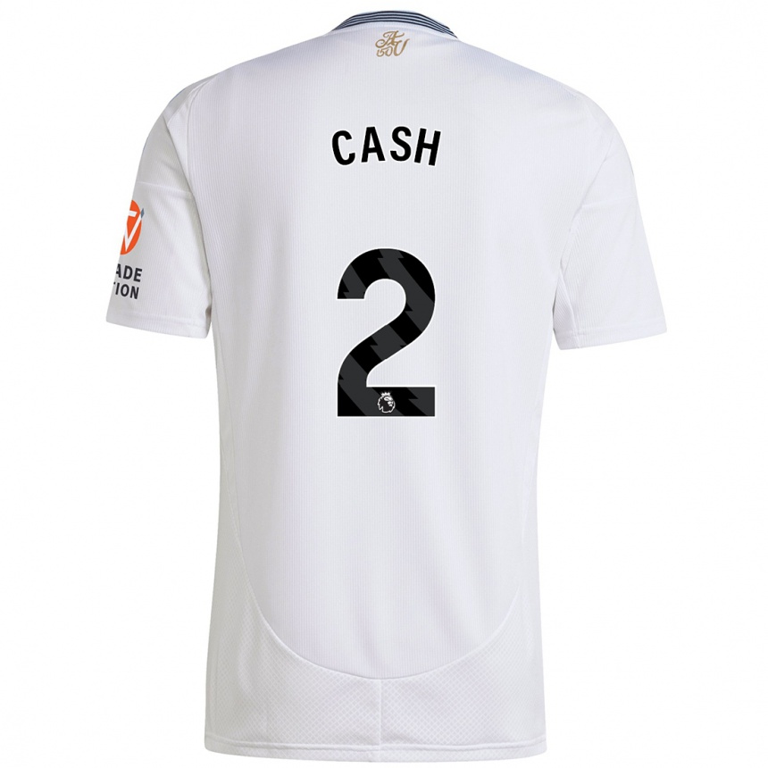 Niño Fútbol Camiseta Matty Cash #2 Blanco 2ª Equipación 2024/25