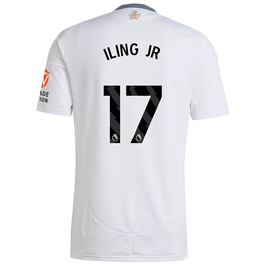 Niño Fútbol Camiseta Samuel Iling-Junior #17 Blanco 2ª Equipación 2024/25