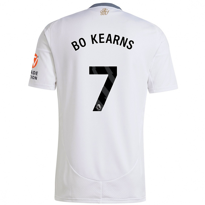 Niño Fútbol Camiseta Missy Bo Kearns #7 Blanco 2ª Equipación 2024/25