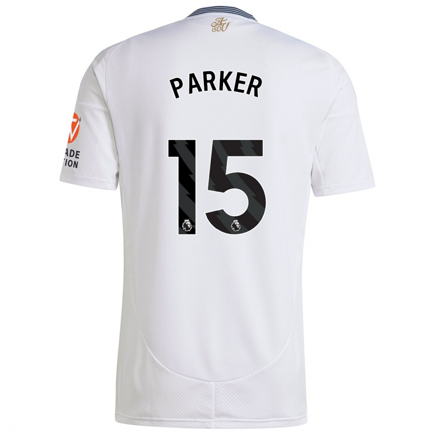 Niño Fútbol Camiseta Lucy Parker #15 Blanco 2ª Equipación 2024/25