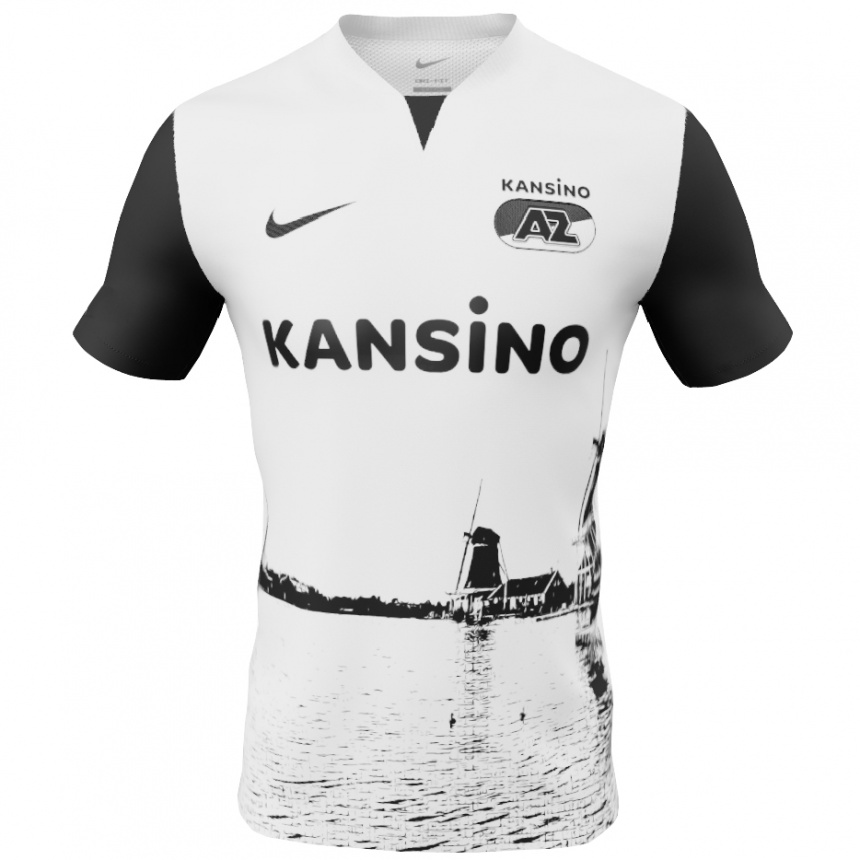 Niño Fútbol Camiseta Rio Robbemond #0 Blanco Negro 2ª Equipación 2024/25