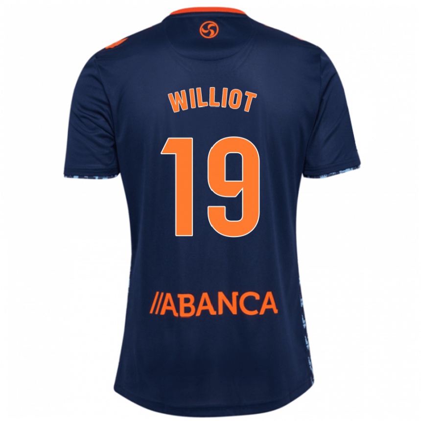 Niño Fútbol Camiseta Williot Swedberg #19 Azul Marino 2ª Equipación 2024/25