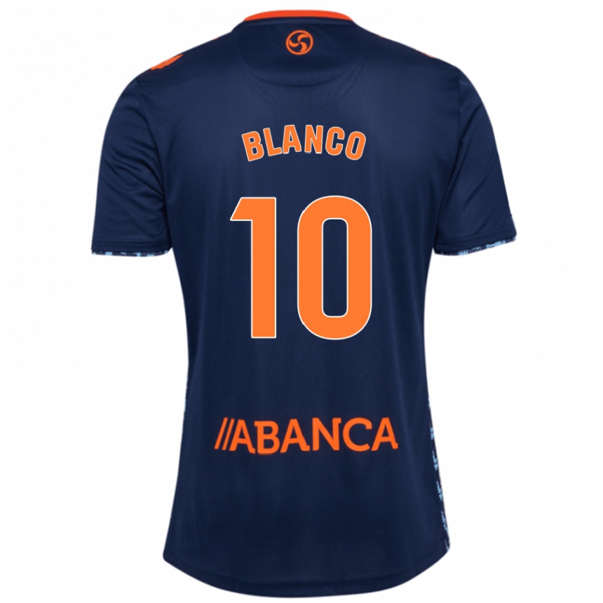 Niño Fútbol Camiseta Raúl Blanco #10 Azul Marino 2ª Equipación 2024/25