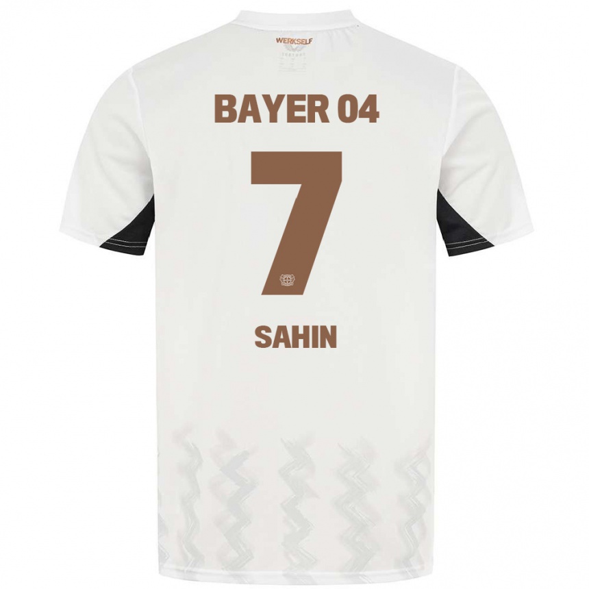 Niño Fútbol Camiseta Batuhan Sahin #7 Blanco Negro 2ª Equipación 2024/25