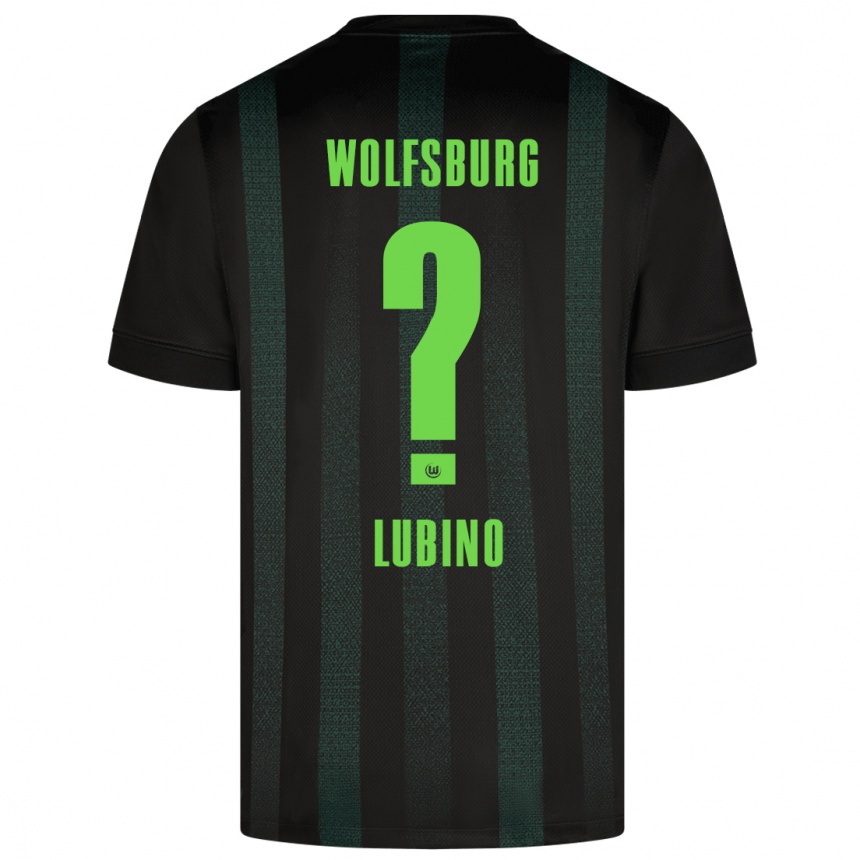 Niño Fútbol Camiseta Francesco Lubino #0 Verde Oscuro 2ª Equipación 2024/25