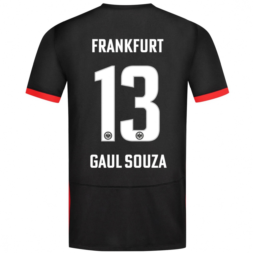 Niño Fútbol Camiseta Alessandro Gaul Souza #13 Negro 2ª Equipación 2024/25