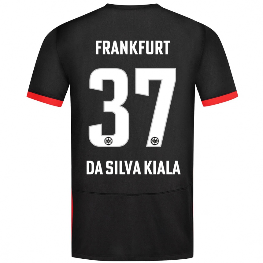 Niño Fútbol Camiseta Joel Da Silva Kiala #37 Negro 2ª Equipación 2024/25