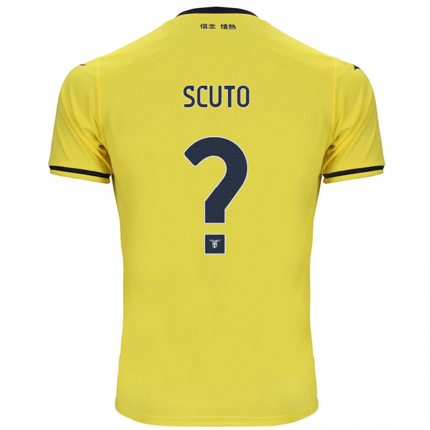 Niño Fútbol Camiseta Leonardo Scuto #0 Amarillo 2ª Equipación 2024/25