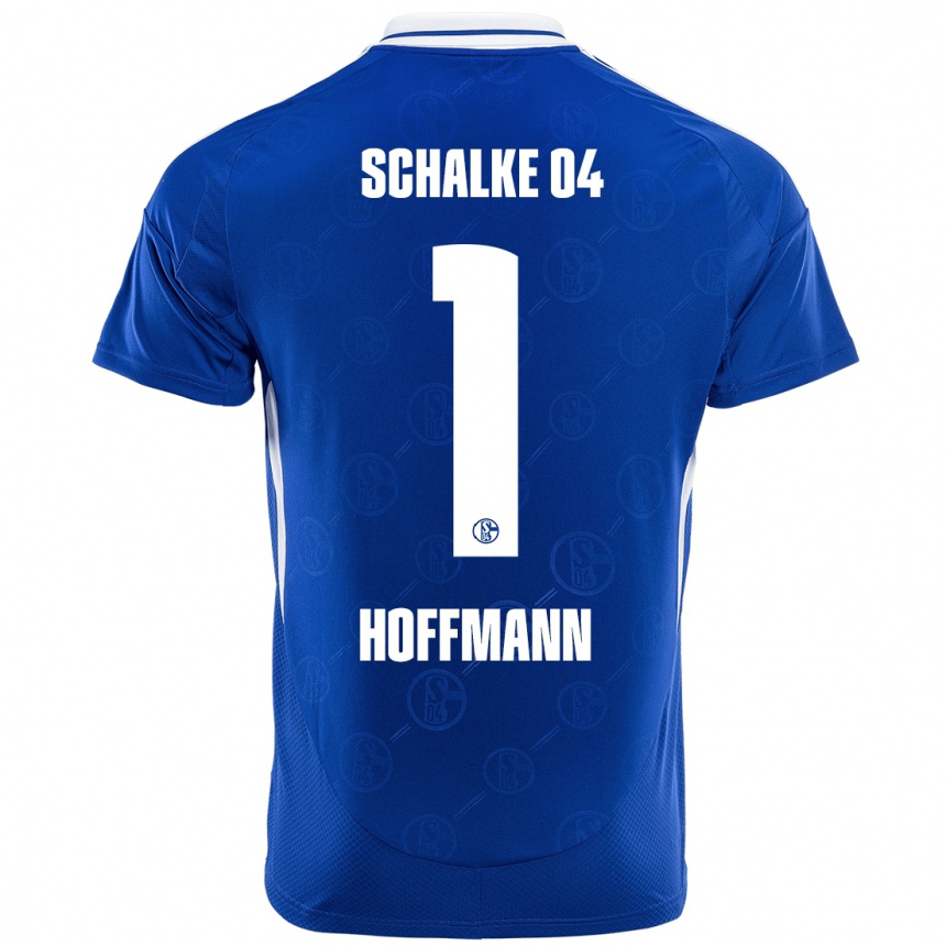 Hombre Fútbol Camiseta Ron-Thorben Hoffmann #1 Azul Real 1ª Equipación 2024/25