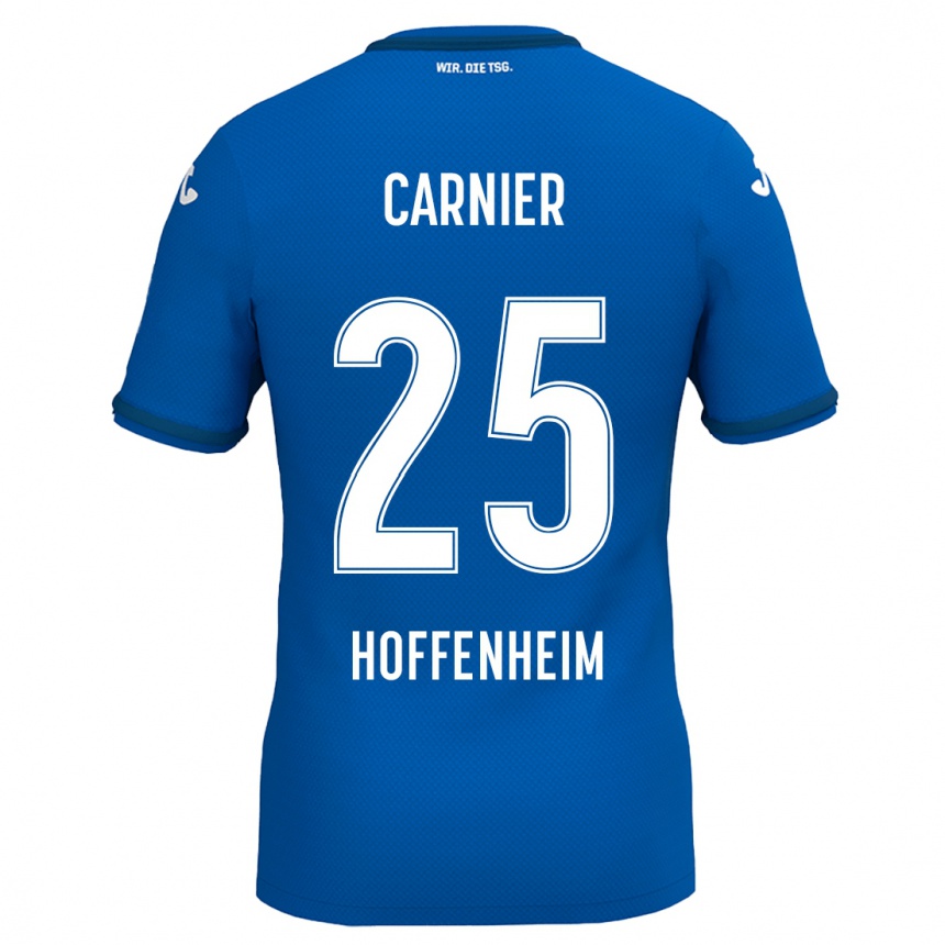 Hombre Fútbol Camiseta Alekseï Carnier #25 Azul Real 1ª Equipación 2024/25