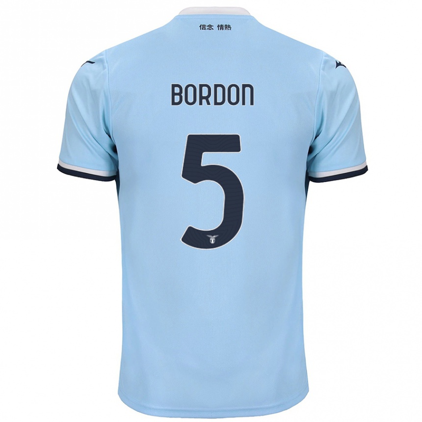 Hombre Fútbol Camiseta Filipe Bordon #5 Azul 1ª Equipación 2024/25