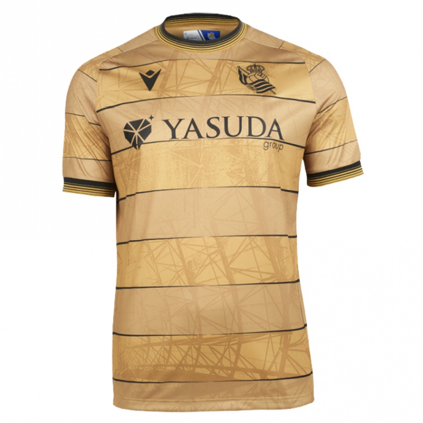 Hombre Fútbol Camiseta Iker Galindo #22 Marrón 2ª Equipación 2024/25