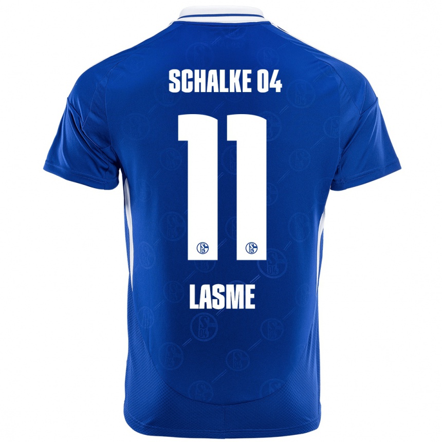 Mujer Fútbol Camiseta Bryan Lasme #11 Azul Real 1ª Equipación 2024/25