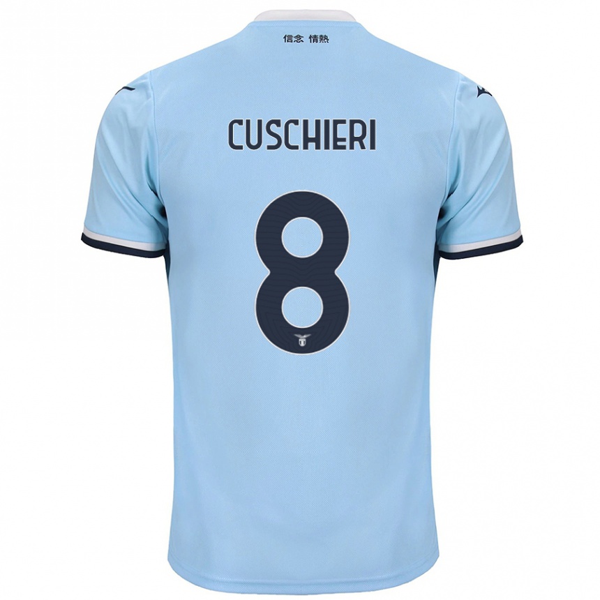 Mujer Fútbol Camiseta Rachel Cuschieri #8 Azul 1ª Equipación 2024/25