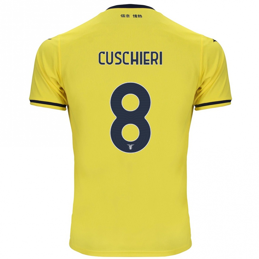 Mujer Fútbol Camiseta Rachel Cuschieri #8 Amarillo 2ª Equipación 2024/25