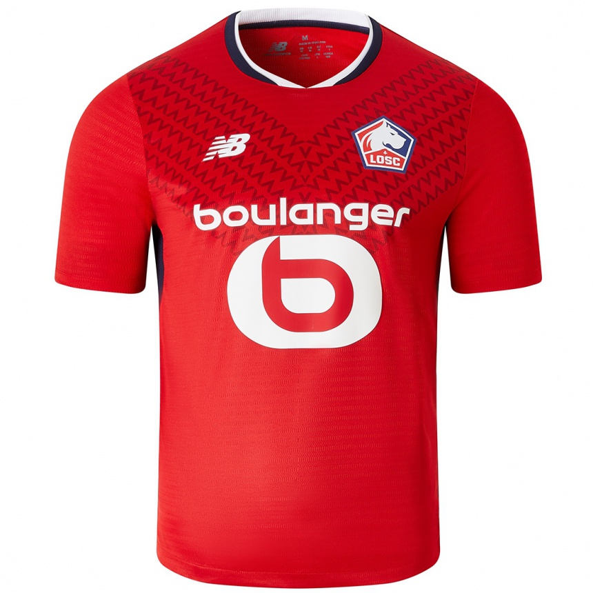 Niño Fútbol Camiseta Thomas Meunier #12 Rojo Blanco 1ª Equipación 2024/25