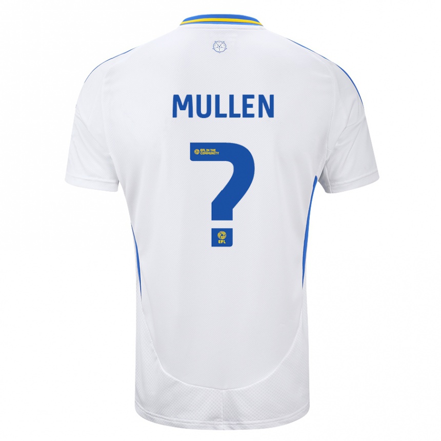 Niño Fútbol Camiseta Jeremiah Chilokoa-Mullen #0 Blanco Azul 1ª Equipación 2024/25