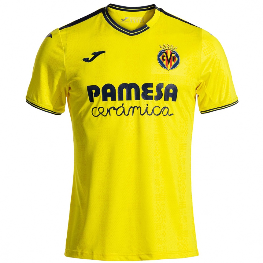 Niño Fútbol Camiseta Arnaut Danjuma #9 Amarillo Negro 1ª Equipación 2024/25