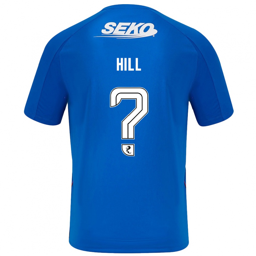 Niño Fútbol Camiseta Katherine Hill #0 Azul Oscuro 1ª Equipación 2024/25