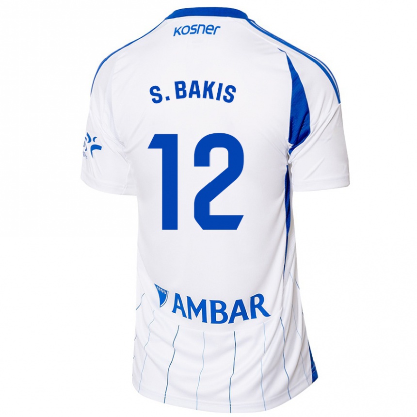 Niño Fútbol Camiseta Sinan Bakış #12 Rojo Blanco 1ª Equipación 2024/25