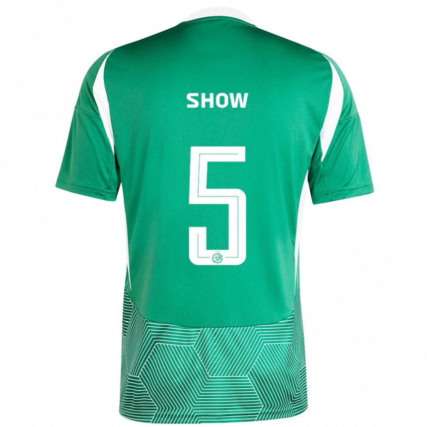 Niño Fútbol Camiseta Show #5 Verde Blanco 1ª Equipación 2024/25