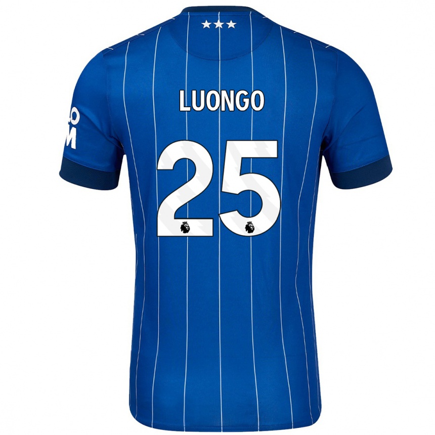 Niño Fútbol Camiseta Massimo Luongo #25 Azul Marino 1ª Equipación 2024/25