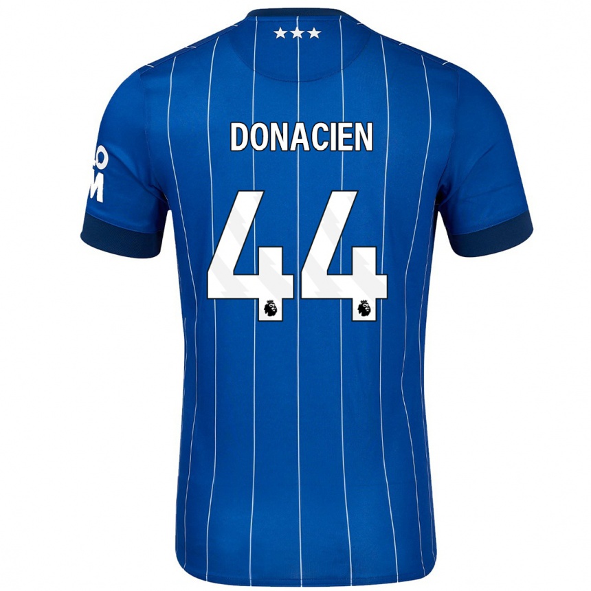 Niño Fútbol Camiseta Janoi Donacien #44 Azul Marino 1ª Equipación 2024/25