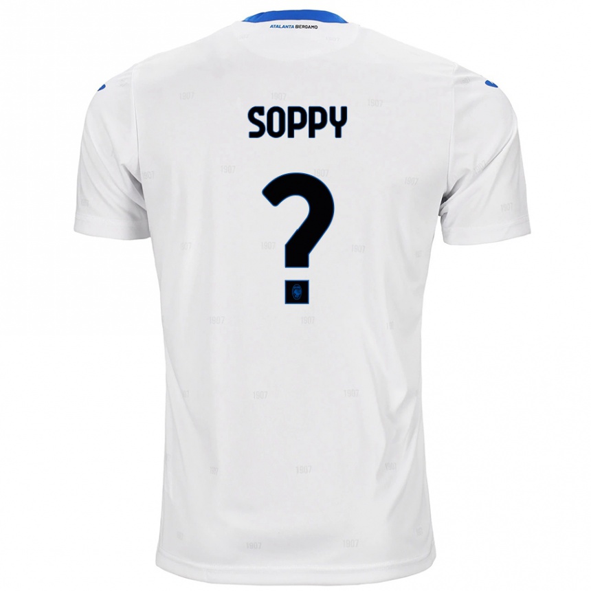 Niño Fútbol Camiseta Brandon Soppy #0 Blanco 2ª Equipación 2024/25