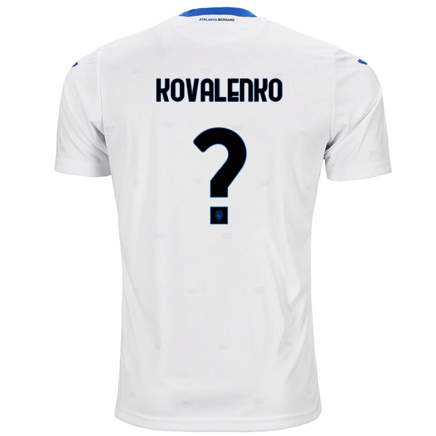 Niño Fútbol Camiseta Viktor Kovalenko #0 Blanco 2ª Equipación 2024/25