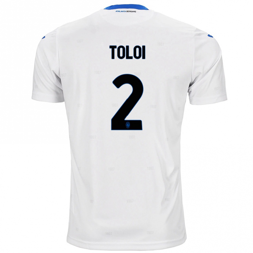 Niño Fútbol Camiseta Rafael Tolói #2 Blanco 2ª Equipación 2024/25