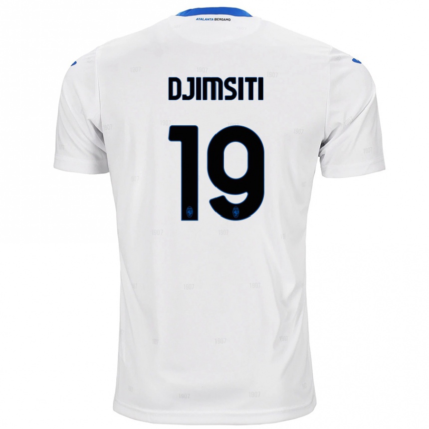 Niño Fútbol Camiseta Berat Djimsiti #19 Blanco 2ª Equipación 2024/25