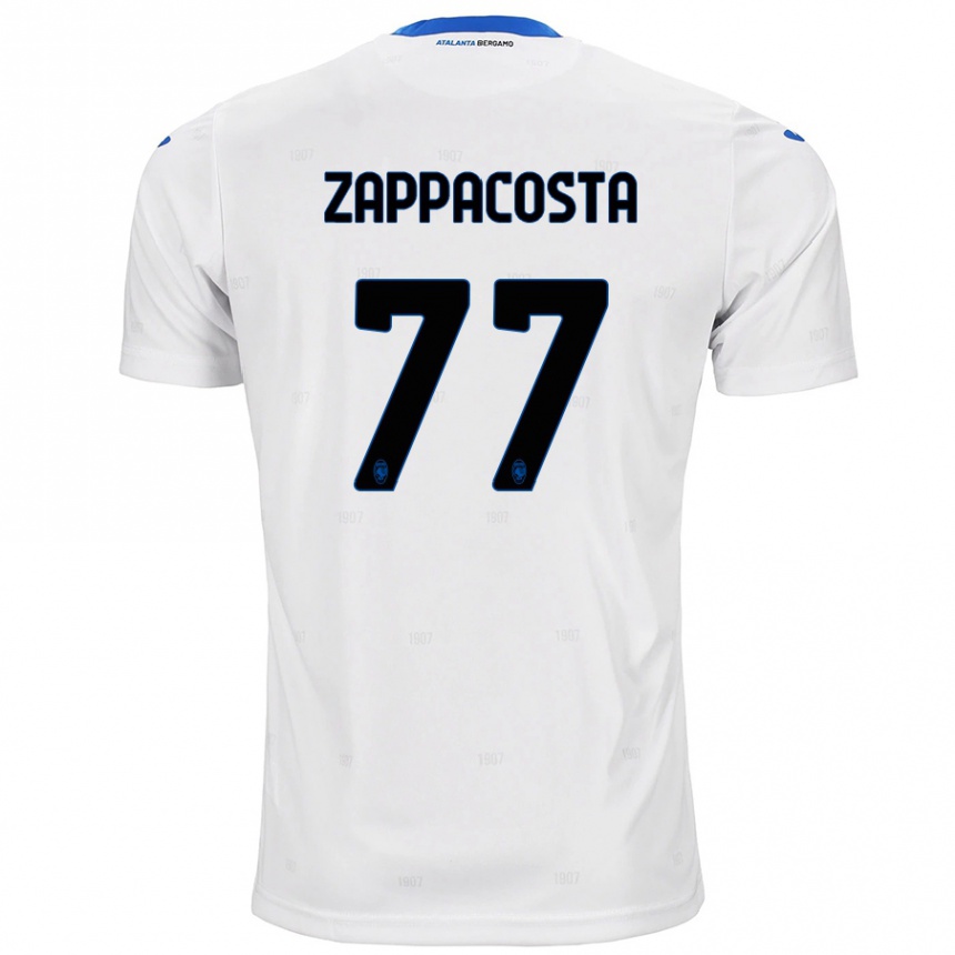 Niño Fútbol Camiseta Davide Zappacosta #77 Blanco 2ª Equipación 2024/25