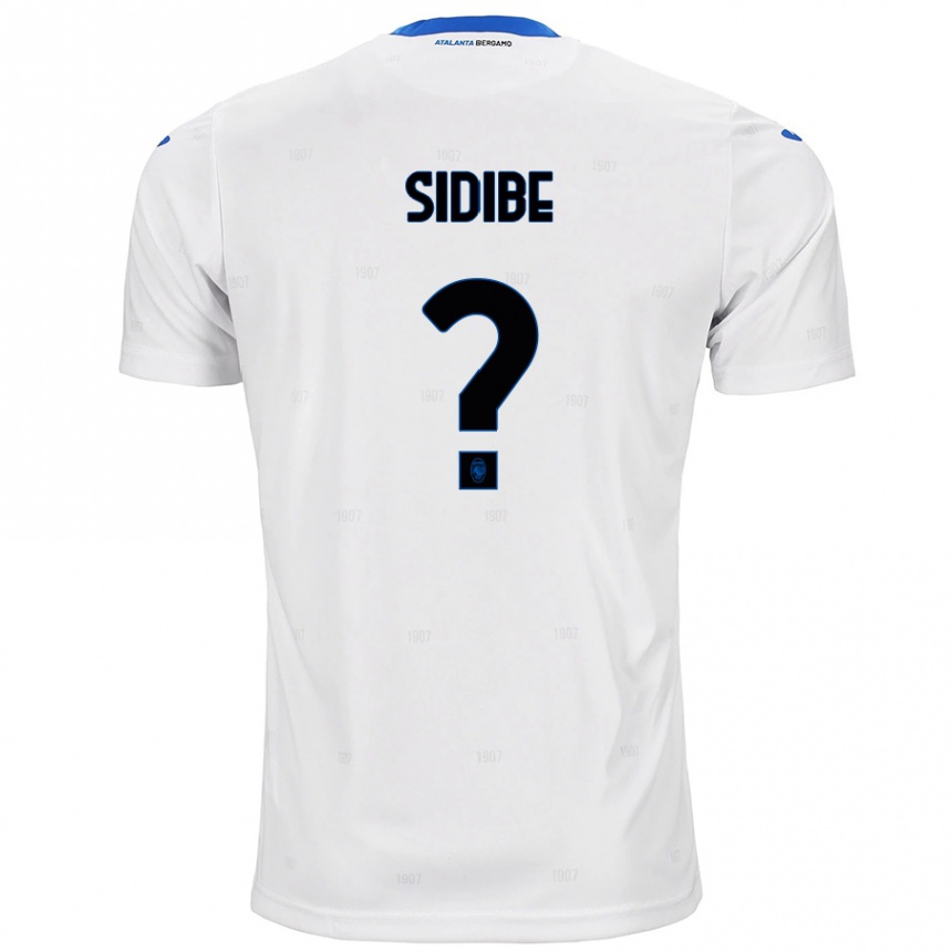 Niño Fútbol Camiseta Alassane Sidibe #0 Blanco 2ª Equipación 2024/25