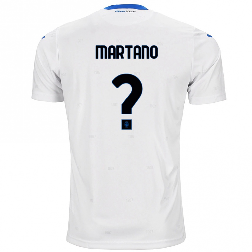 Niño Fútbol Camiseta Aldo Martano #0 Blanco 2ª Equipación 2024/25