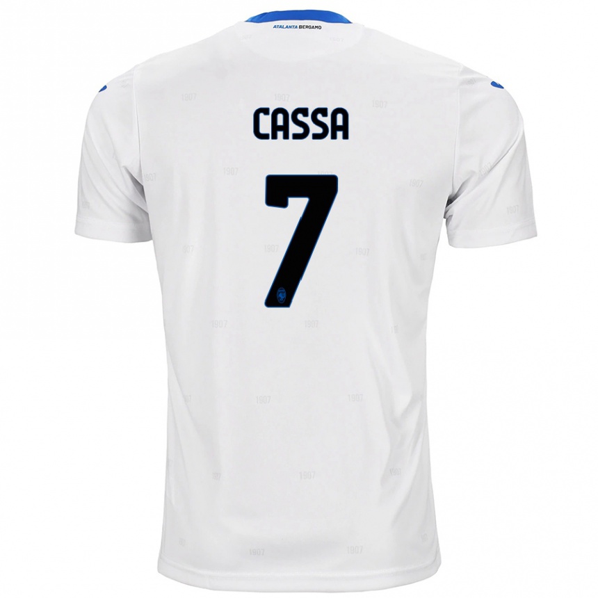 Niño Fútbol Camiseta Federico Cassa #7 Blanco 2ª Equipación 2024/25