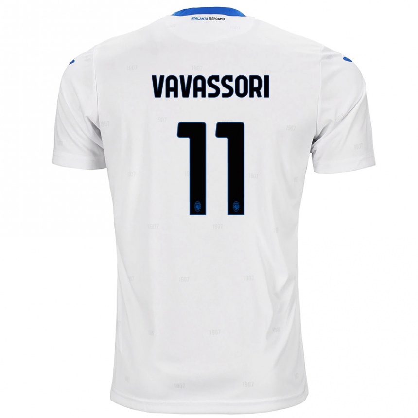 Niño Fútbol Camiseta Dominic Vavassori #11 Blanco 2ª Equipación 2024/25