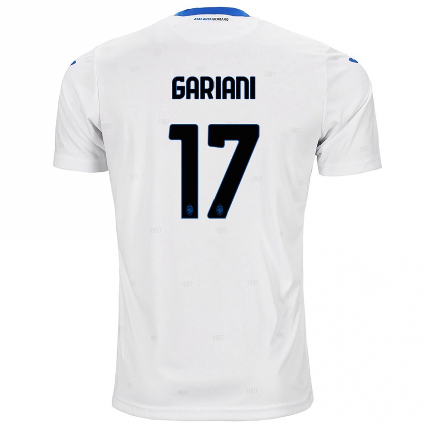 Niño Fútbol Camiseta Niccolò Gariani #17 Blanco 2ª Equipación 2024/25