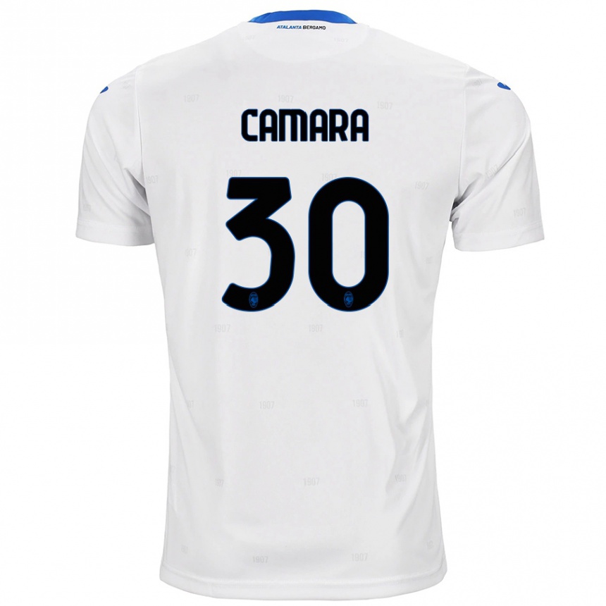 Niño Fútbol Camiseta Henry Camara #30 Blanco 2ª Equipación 2024/25